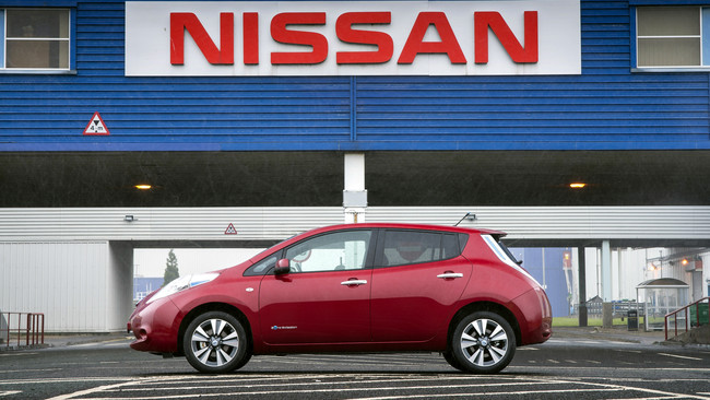 Nissan Leaf en Sunderland (Reino Unido)