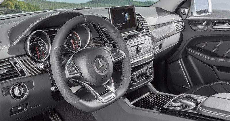 Aspecto interior del Mercedes-Benz GLE CoupÃ©