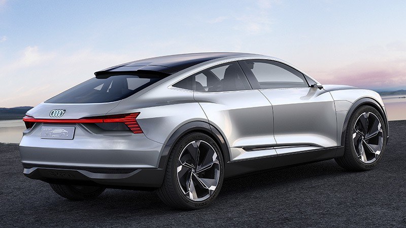 Imagen del Audi e-tron sportback concept