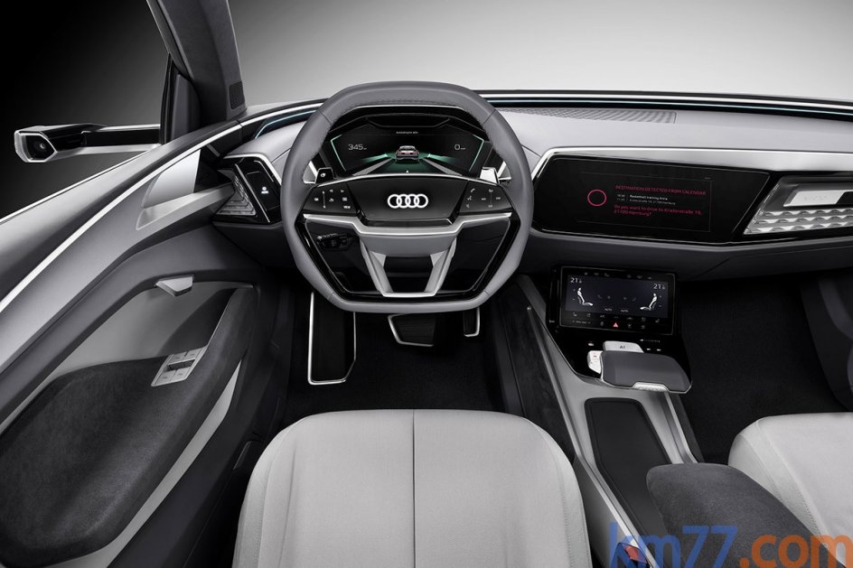 Interior del Audi Elaine Concept